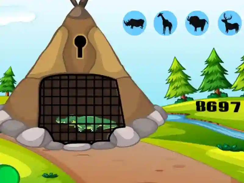 Croc Key Quest — δωρεάν online παιχνίδι
