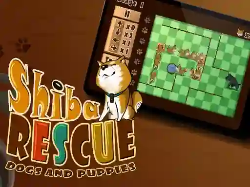 Shiba rescue : dogs and puppies — δωρεάν online παιχνίδι