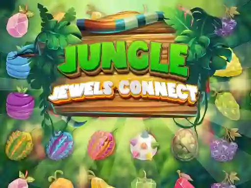 Jungle Jewels Connect — δωρεάν online παιχνίδι