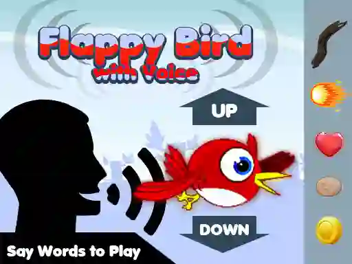 Flappy Bird With Voice — δωρεάν online παιχνίδι