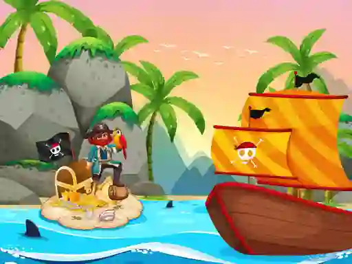 Pirate Travel Coloring — δωρεάν online παιχνίδι