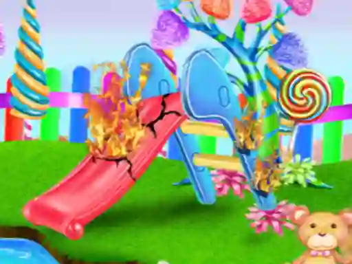 Candy Garden Cleaning — δωρεάν online παιχνίδι