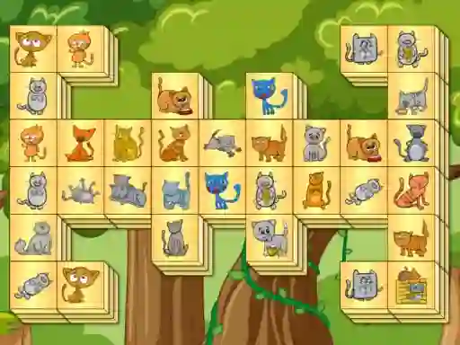 Cats mahjong — δωρεάν online παιχνίδι