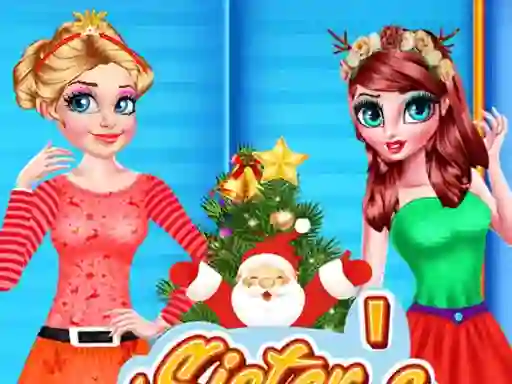 Sisters Christmas Tree — δωρεάν online παιχνίδι