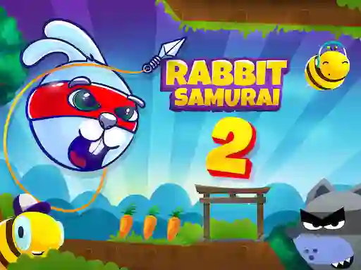 Rabbit Samurai 2 — δωρεάν online παιχνίδι