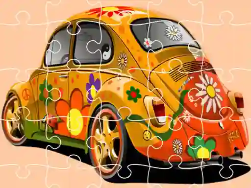 VW Beetle Jigsaw — δωρεάν online παιχνίδι