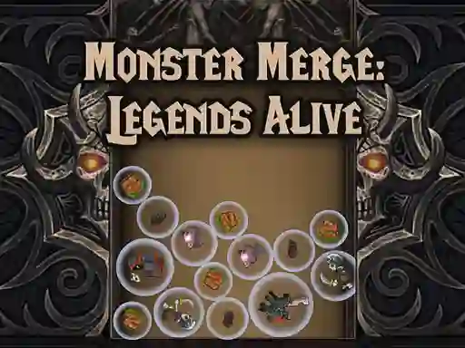 Monster Merge Legends Alive — δωρεάν online παιχνίδι
