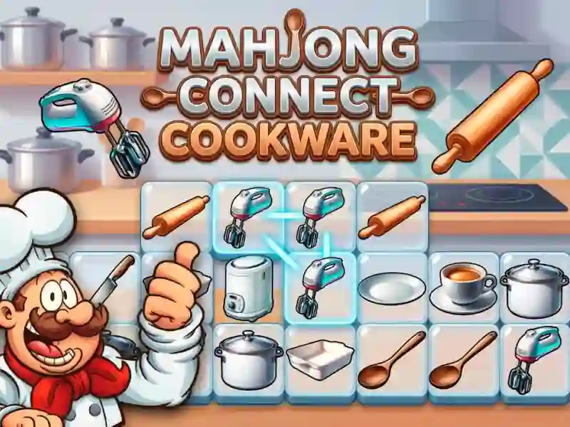 Mahjong Connect Cookware — δωρεάν online παιχνίδι
