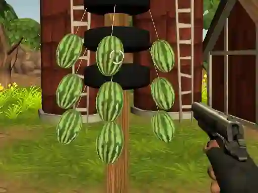 Watermelon Shooter — δωρεάν online παιχνίδι