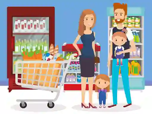 Happy Shopping Jigsaw — δωρεάν online παιχνίδι
