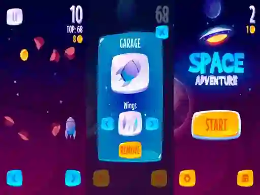Space Adventure — δωρεάν online παιχνίδι