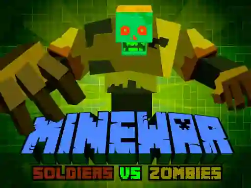Minewar Soldiers vs Zombies — δωρεάν online παιχνίδι
