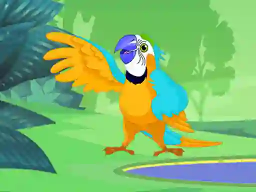 Parrot Pal Coloring — δωρεάν online παιχνίδι