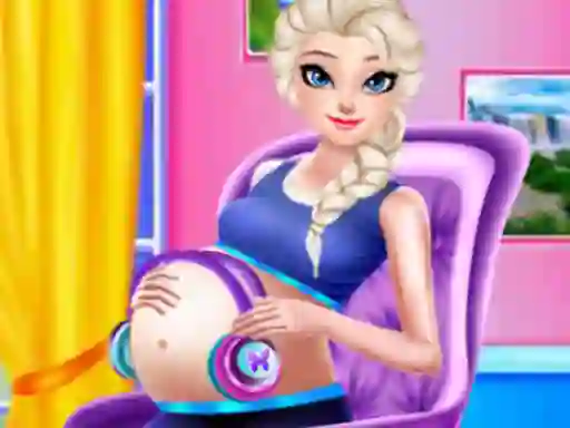 Ice Princess Pregnant Caring — δωρεάν online παιχνίδι