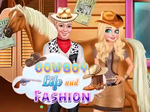 Cowboy Life and Fashion — δωρεάν online παιχνίδι