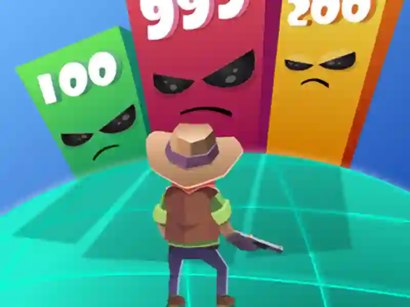 Shoot Block Rush 3D — δωρεάν online παιχνίδι
