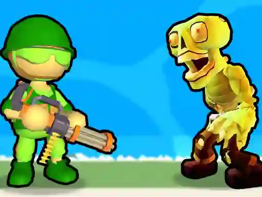 Destruction of Stickman Zombie — δωρεάν online παιχνίδι