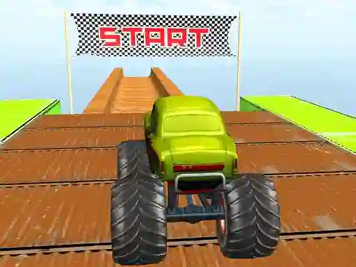 Mega ramp Monster truck — δωρεάν online παιχνίδι