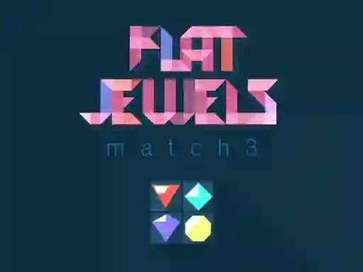 Flat jewels match 3 — δωρεάν online παιχνίδι
