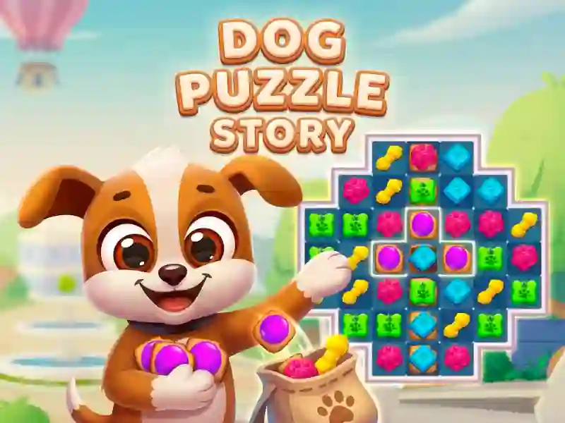 Dog Puzzle Story — δωρεάν online παιχνίδι