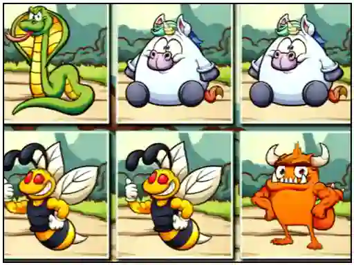 Animals Memo Match — δωρεάν online παιχνίδι