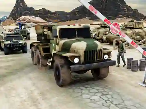 Army Machine Transporter Truck — δωρεάν online παιχνίδι