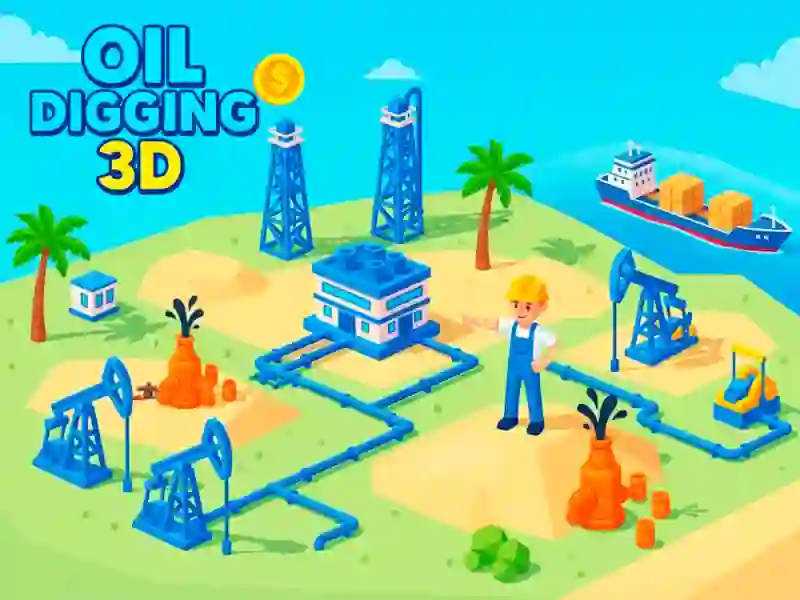 Oil Digging 3D — δωρεάν online παιχνίδι
