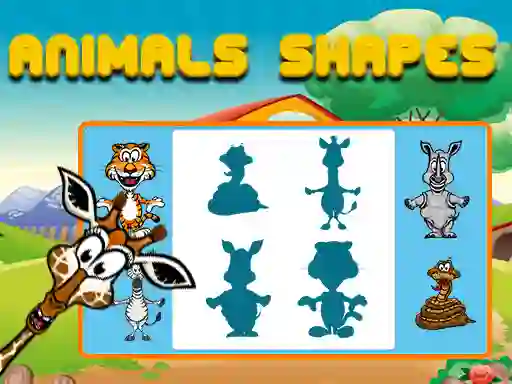 Animals Shapes — δωρεάν online παιχνίδι