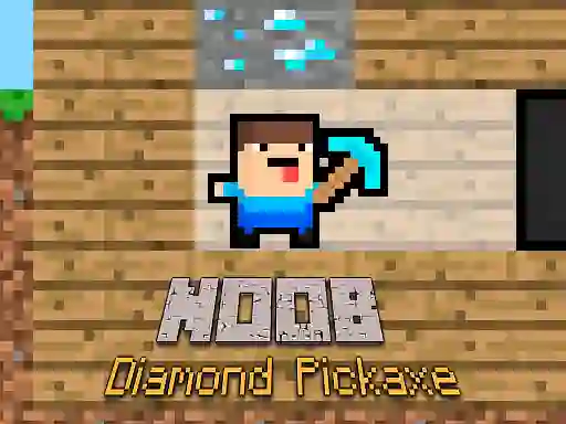 Noob Diamond Pickaxe — δωρεάν online παιχνίδι