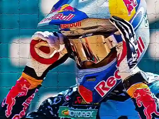 Motocross Puzzle Challenge — δωρεάν online παιχνίδι