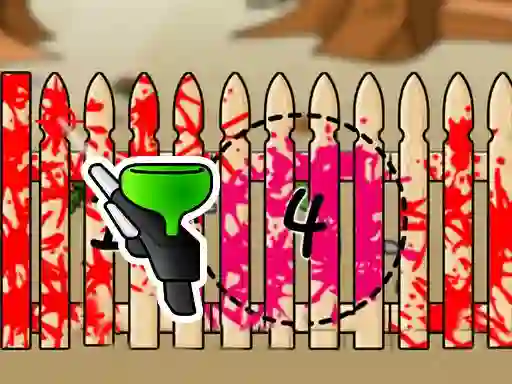 Paint the Fence — δωρεάν online παιχνίδι