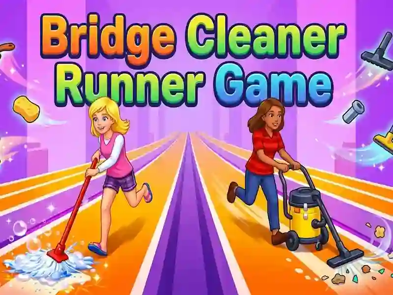 Bridge Cleaner Runner Game — δωρεάν online παιχνίδι