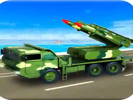 Us Army Missile Attack Army Truck Driving Games — δωρεάν online παιχνίδι