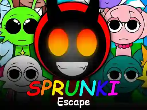 Sprunki 3D Escape — δωρεάν online παιχνίδι