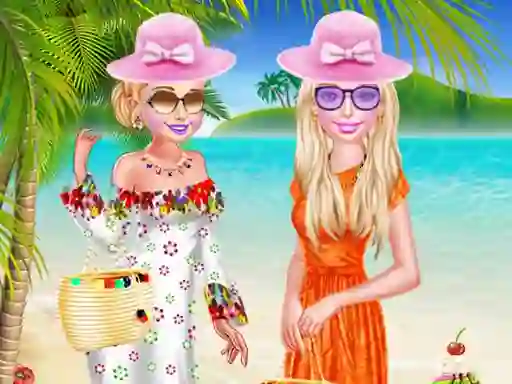 BFF Spring Beach Holiday — δωρεάν online παιχνίδι