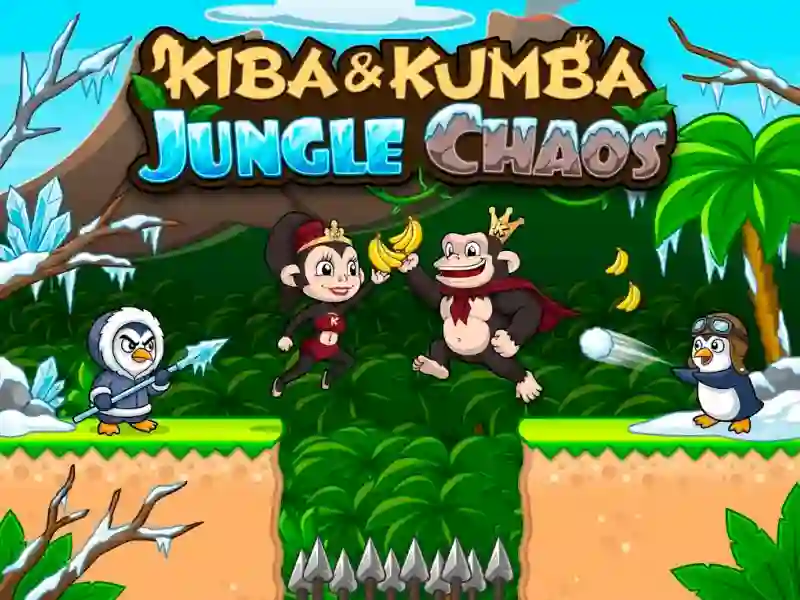 Kiba & Kumba Jungle Chaos — δωρεάν online παιχνίδι
