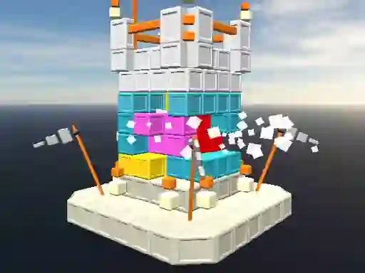 Castle Block Destruction — δωρεάν online παιχνίδι