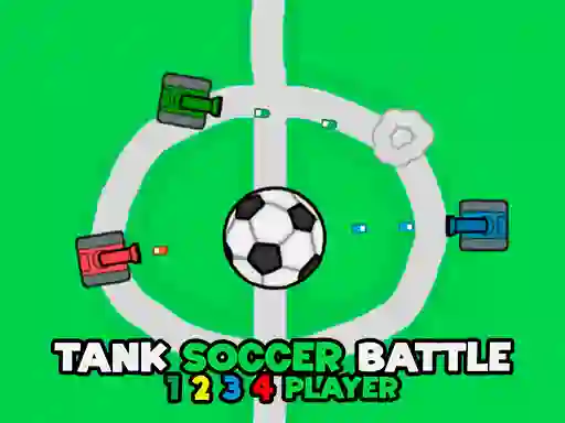 Tank Soccer Battle 1 2 3 4 Player — δωρεάν online παιχνίδι