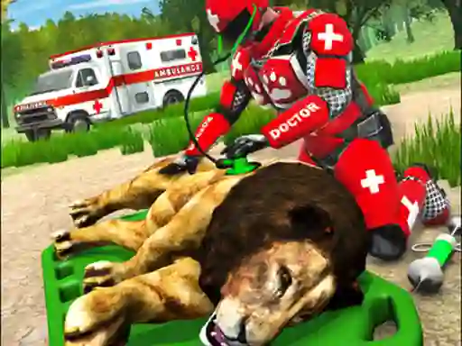 Real Doctor Robot Animal Rescue — δωρεάν online παιχνίδι