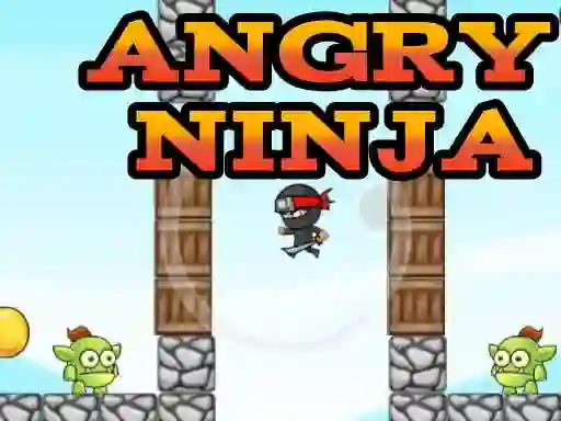Angry Ninja — δωρεάν online παιχνίδι