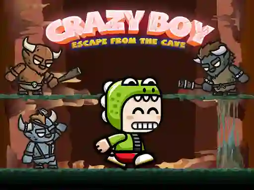 Crazy Boy Escape From The Cave — δωρεάν online παιχνίδι