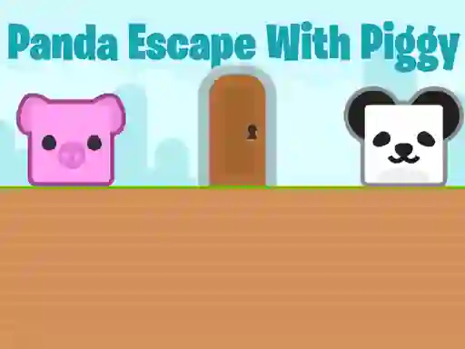 Panda Escape With Piggy — δωρεάν online παιχνίδι
