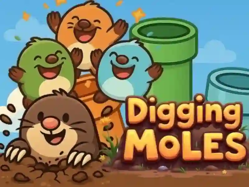 Digging Moles — δωρεάν online παιχνίδι