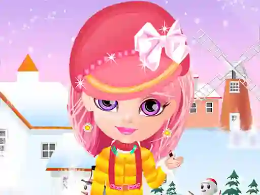 Baby Halen Winter Dress Up — δωρεάν online παιχνίδι