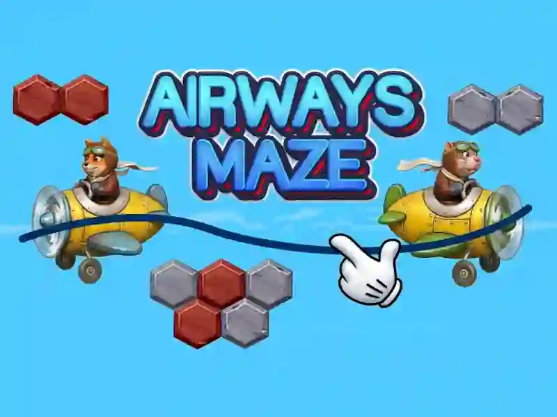 Airways Maze — δωρεάν online παιχνίδι