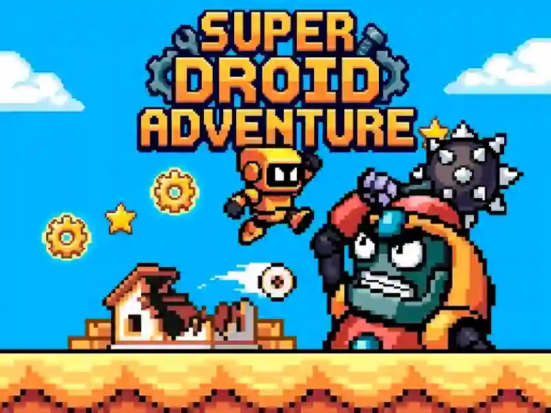 Super Droid Adventure — δωρεάν online παιχνίδι