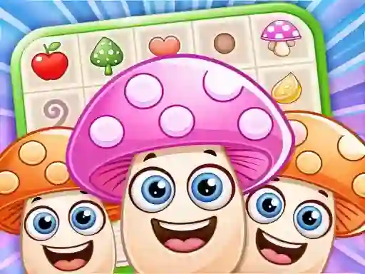Mushroom Fever Match 3 — δωρεάν online παιχνίδι