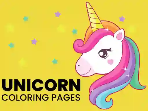 Unicorn Coloring Pages — δωρεάν online παιχνίδι