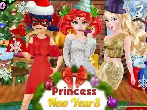 Princesses: New Year's Party — δωρεάν online παιχνίδι