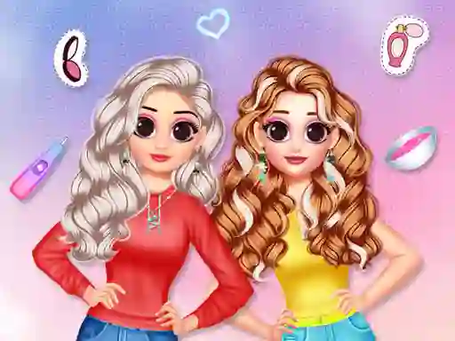 Besties Makeover Salon — δωρεάν online παιχνίδι